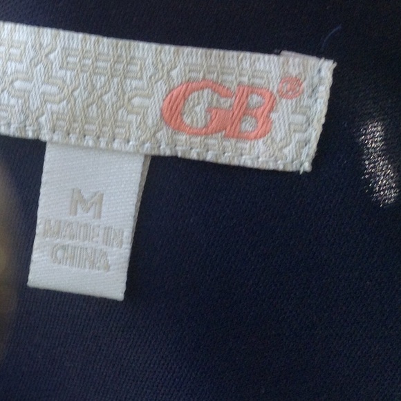 Gianni Bini navy chevron romper - Picture 5 of 5